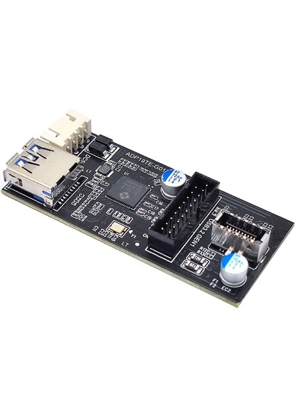 Başlığı 19PIN&#39;E E + 19PIN Anakart 1 Ila 2 Ayrıştırıcı USB 3.0 Hub USB Adaptör Konektörü USB 19PIN Konektörü (A) (Yurt Dışından) modelleri