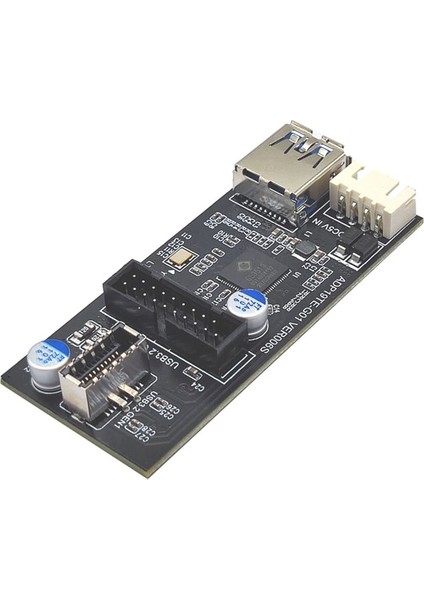 Başlığı 19PIN&#39;E E + 19PIN Anakart 1 Ila 2 Ayrıştırıcı USB 3.0 Hub USB Adaptör Konektörü USB 19PIN Konektörü (A) (Yurt Dışından) indirimleri