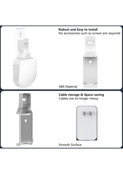 Eero Pro 6 / Pro 6e Mesh Wifi Yönlendirici Tutucu Kablo Depolama Standı Fit Eero Pro 6 &amp; Pro 6e Duvar Montaj Braketi (Yurt Dışından) indirimleri