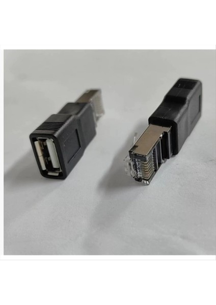 2pcs USB - RJ45 Ethernet Adaptörü Yönlendiriciler Için Bilgisayar Kullanımı Ağ Dongle 100MBPS (Yurt Dışından) indirimleri