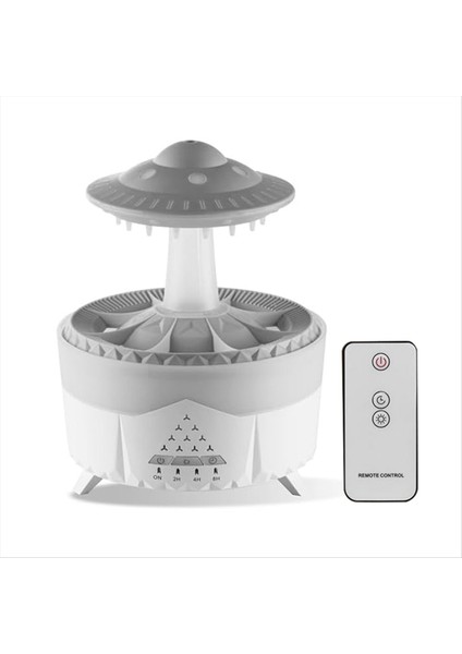 Yağmur Bulut Nemlendirici, Yatak Odası Için Nemlendiriciler, Bebek Için Ultra Sessiz Hava Nemlendiricisi, 7 Renk LED Işık Nemlendiricisi Ab Fişi (Yurt Dışından)