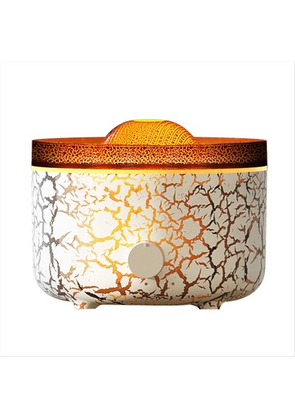 560ML Aromaterapi Nemlendiricileri Difüzörler 3D Simüle Edilmiş Alev Hava Nemlendiricisi Duman Halkası Sprey Odası Biz Fiş (Yurt Dışından)