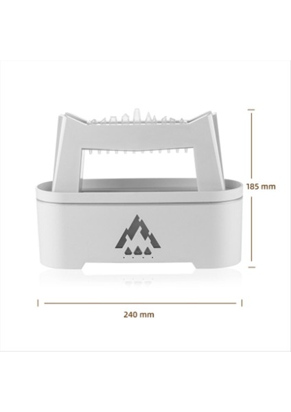 Simülasyon Yağmur Dövme Alev Aromaterapi Hava Nemlendiricisi Ev Difüzör Beyaz Abd Fişi Için Uçucu Yağ Difüzörü (Yurt Dışından) modelleri