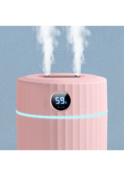 2l Çift Nozul Air Nemlendirici LCD Ekran Iletişim Yağı Aroma Difüzör Ultrasonik Nemlendiriciler Beyaz (Yurt Dışından) indirimleri