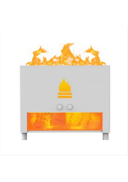 Aromaterapi Alev Ortam Işık Simülasyon Duvar Mutfak USB Mini Aletler Hava Alev Kuzusu, Beyaz (Yurt Dışından) fiyatları