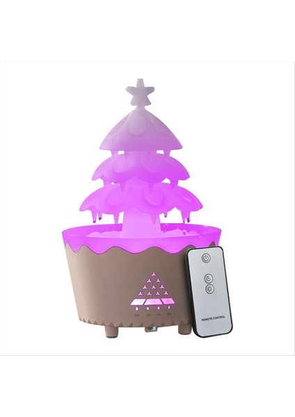 Şanslı Ağaç Aromaterapi Esansiyel Yağ Difüzörleri Dönebilir Su Damla Nemlendirici Ana Sayfa 250ML 7 Renk Işıkları Ab Fişi (Yurt Dışından) modelleri