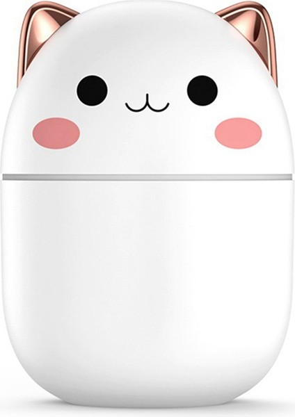 200ML Hava Nemlendiricisi Sevimli Aroma Difüzör Gece Işığı ile Yatak Odası Arabası Bitkileri Arıtıcı Nemlendirici Oda C (Yurt Dışından)