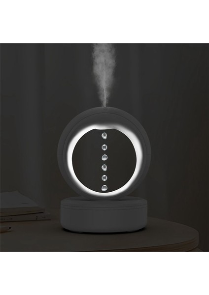 Anti-Yerçekimi Ters Ters Su Damlacıkları Yüksek Mist Hacmi Uçucu Yağ Aromaterapi Ortam Işık Sprey Sessiz Nemlendirici (Yurt Dışından)