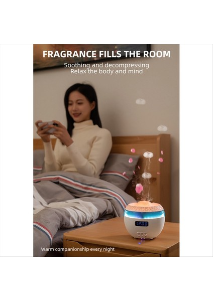 Dinamik Nemlendirici Ana Sayfa Masaüstü Dijital Ekran Saati Kablosuz Uzaktan Kontrol Özü Yağ Aromaterapi Makinesi Ab Fiş B B B (Yurt Dışından) fırsatları