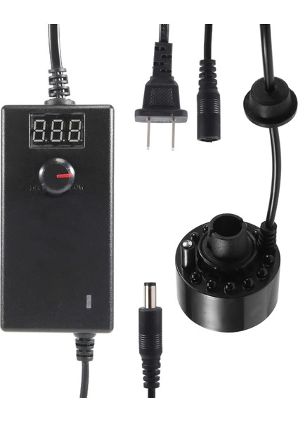 Sis Yapıcı Sisleyici Su Çeşmesi Gölet Sis Makinesi Atomizer Hava Nemlendiricisi Haloween Duman Makinesi Siyah Abd Fiş (Yurt Dışından) fiyatları