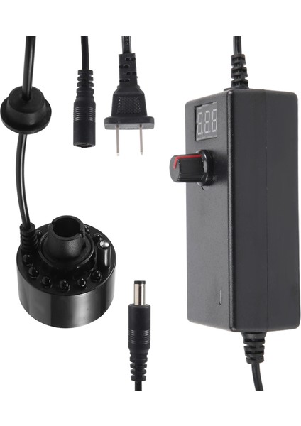 Sis Yapıcı Sisleyici Su Çeşmesi Gölet Sis Makinesi Atomizer Hava Nemlendiricisi Haloween Duman Makinesi Siyah Abd Fiş (Yurt Dışından) modelleri