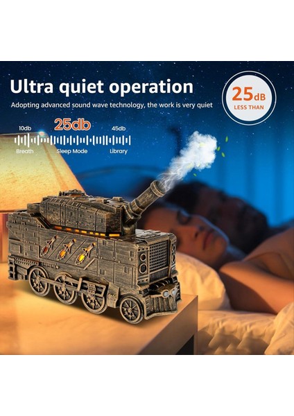 Yağ Difüzör Nemlendirici Sessiz Serin Sis 2 Aydınlatma ile Aromaterapi 2 Sis Hava Nemlendirici Difüzör Yatak Odası Için Uk Fiş (Yurt Dışından) fırsatları