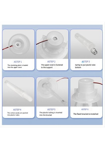 4pcs Atomizasyon Sprey Plastik Braket USB Mini Nemlendirici Dıy Deneyi Ultrasonik Atomizasyon Modülü Braketi (Yurt Dışından) fiyatları
