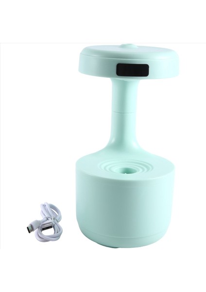 Su Damlacık Hava Nemlendiricisi 800ML Anti-Gezinti Difüzör Gece Işık Ağırsız Püskürtücü Süslemeler (Yurt Dışından)