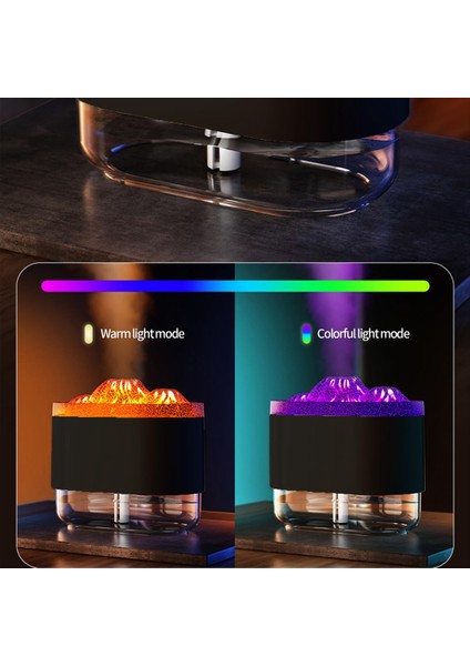 Alev Difüzör Aromaterapi Esansiyel Yağı Difüzör Atmosfer Işığı 300ML Home Office Için Serin Sis Nemlendirici -B (Yurt Dışından) modelleri