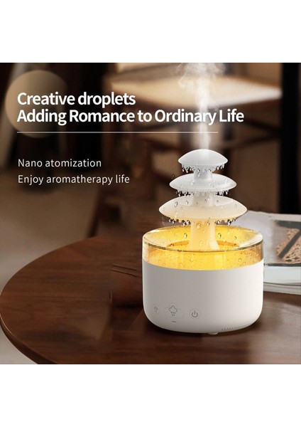 Simülasyon Yağmur Nemlendiricisi Düşük Gürültü Azaltma Hassas Su Sisi Esansiyel Yağ Difüzör Hava Difüzör Abd Tapası (Yurt Dışından) fiyatları