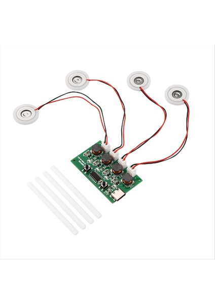 DC5V Tip-C Mini Nemlendirici Dıy Kitleri Mist Maker ve Sürücü Devre Kurulu 4 Fogger Atomizasyon Filmi Atomizer Sayfası (Yurt Dışından)