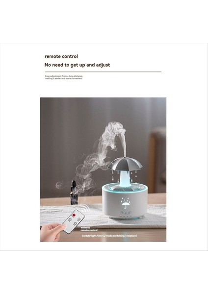 Aromaterapi Nemlendirici Şemsiye Su Damlası Hava Nemlendirici Renkli Işık Aroma Uçucu Yağ Difüzör Ingiltere Fiş A (Yurt Dışından) fırsatları