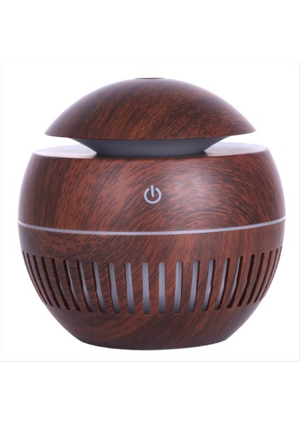 Taşınabilir Hava Nemlendiricisi USB Elektrik Hava Difüzör Ahşap Ultrasonik Hava Nemlendiricisi Uçucu Yağ Aromaterapi Gece Işığı (Yurt Dışından)