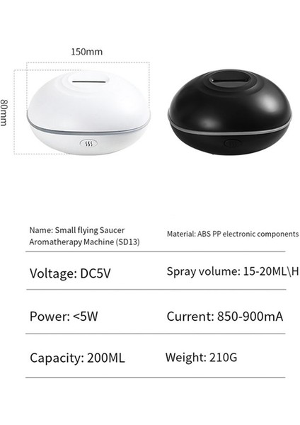 Nemlendirici Sis Tipi Mini Hava 3D Simülasyon Alev Nemlendirici Aromaterapi Ekleyebilir USB Eklenti Beyaz (Yurt Dışından) indirimleri