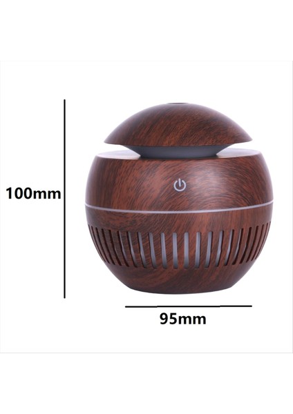 Taşınabilir Hava Nemlendiricisi USB Elektrik Hava Difüzör Ahşap Ultrasonik Hava Nemlendiricisi Uçucu Yağ Aromaterapi Gece Işığı (Yurt Dışından) fırsatları