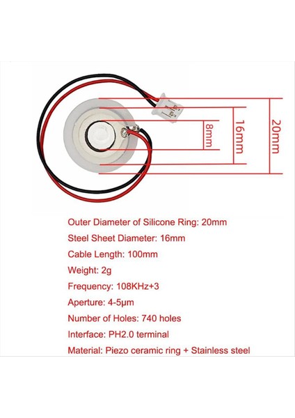 6 Pack Dc 5V USB Nemlendirici Atomizasyon Disk Mirco Arayüz Atomizasyon Sürücü Devre Kartını Dıy Evi Için (Yurt Dışından) fırsatları