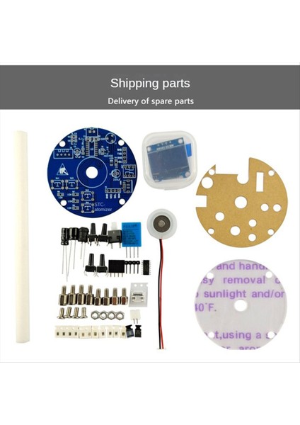 Dıy Mist Yapıcı ve Sürücü Kiti USB Nemlendirici Devre Kart Stg Atomizer Kontrol Edilebilir Nem Zamanlaması Dıy Kaynak Parçaları (Yurt Dışından) modelleri