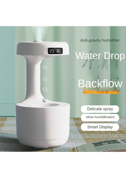 800ML Anti-Yerçekimi Nemlendirici Su Damlası Parfüm Aromaterapi Nemlendiricileri 8 Saatlik Temizleyiciler Için Çalışan (Yurt Dışından) fiyatları