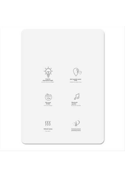 Bluetooth Hoparlör Nemlendirici ve Atmosfer Hafif Ev Kullanın Feng Shui Dekorasyon Hava Nemlendiricisi (Yurt Dışından) fırsatları