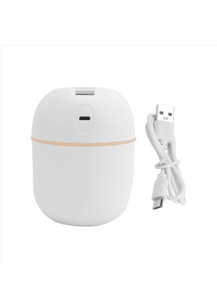 Hava Nemlendiricisi USB Küçük 220ML Mini Taşınabilir Serin Mist Difüzör Yatak Odası Ofis Masası Araç Seyahat Aroma Atomizer, Beyaz (Yurt Dışından) fiyatları