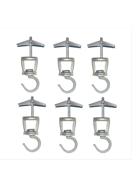 Asma Bitkileri Için Tavan Kancaları 6 Adet, Metal Bitki Kancaları, Asılı Kuş Besleyicileri, Lambalar, Flowerpot Için Kancalarda Vidalanma (Yurt Dışından)