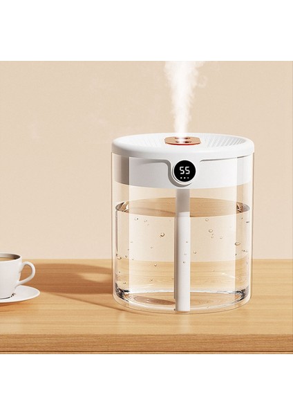 H2O Hava Nemlendiricisi 2l Kapasite LCD Nem ile Çift Meme Ekran Esansiyel Yağ Difüzör Taşınabilir Usb, Yeşil (Yurt Dışından) indirimleri