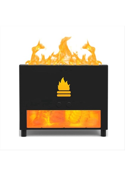 Aromaterapi Alev Ortam Işık Simülasyon Duvar Mutfak USB Mini Cihazlar Hava Alev Kuzusu, Siyah (Yurt Dışından) fırsatları