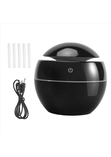 Taşınabilir Hava Nemlendiricisi Ultrasonik USB Aroma Dışıncı LED Gece Lıght Lıght Elektrik Esansiyel Yağ Difüzör Aromaterapi Siyah (Yurt Dışından) fırsatları