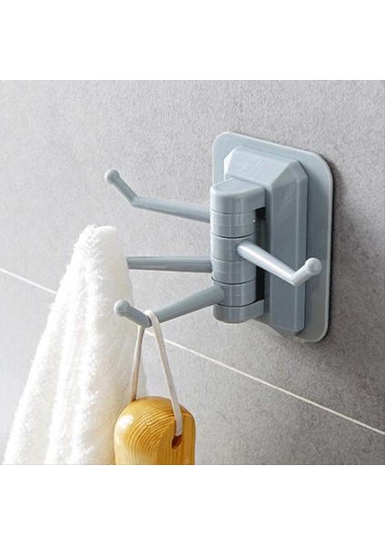 Kanca Mukavemeti Taşınabilir Yumruksuz Kanca Çok Fonksiyonlu Katlanabilir ve Döndürülebilir Kanca Çerçevesi Duvar Kancası Beyaz (Yurt Dışından) fırsatları