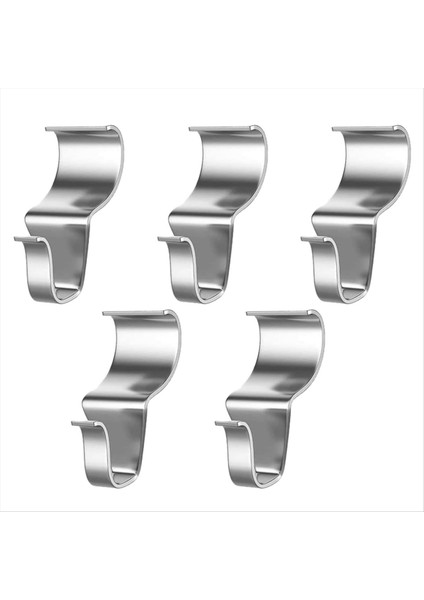 Paslanmaz Çelik Vinil Tahta Duvar Dikiş Görünmez Duvar Paneli Kanca Yumruksuz Kanca (Yurt Dışından)