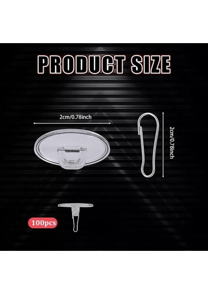 100 Pack Tavan Kancaları Yapışkan Çıkarılabilir Duvar Askısı, 2cm Disk Festival Için Yapışkan Tavan Kancaları Düğün Noel Dekoru (Yurt Dışından) fırsatları