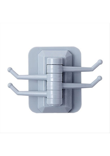 Kanca Mukavemeti Taşınabilir Yumruksuz Kanca Çok Fonksiyonlu Katlanabilir ve Dönebilir Kanca Çerçevesi Duvar Kanca Mavi (Yurt Dışından)