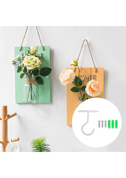 Asma Bitkileri Için Tavan Kancaları, Ekiciler Için Metal Ağır Hizmet Tipi Duvar Askıları, Profesyonel Alçıpan Ankrajları 4 Paket Içerir (Yurt Dışından) fırsatları