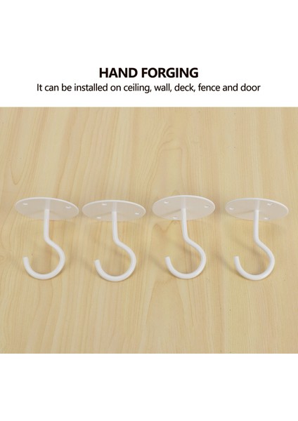 Asma Bitkileri Için Tavan Kancaları, Ekiciler Için Metal Ağır Hizmet Tipi Duvar Askıları, Profesyonel Alçıpan Ankrajları 4 Paket Içerir (Yurt Dışından) indirimleri