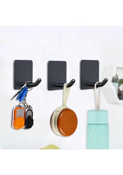 4 Paket Yapışkan Havlu Kancaları Ağır Hizmet Yok, Sondaj Yapışkan Duvar Kancaları Duş Kancaları Kapalı Duş Banyo Mutfak Kapısı (Yurt Dışından) fırsatları