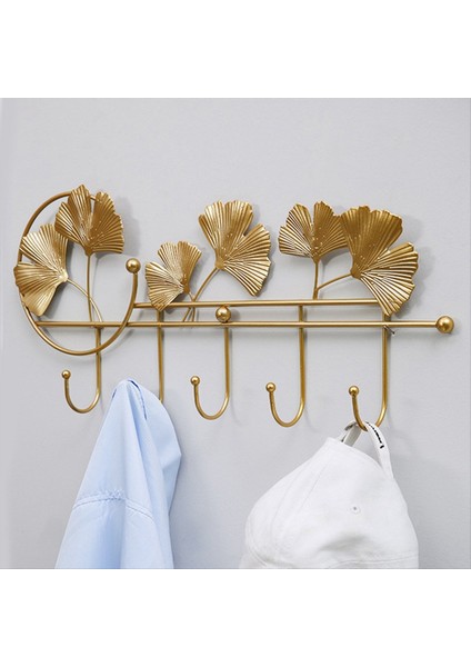 Modern Kanca Fan Şeklindeki Yaprak Kanca Anahtar Tutucu Duvar Kancaları Asılı Yapraklar Banyo Duvar Kancası Dekoratif Minimalist Ev-C (Yurt Dışından) indirimleri