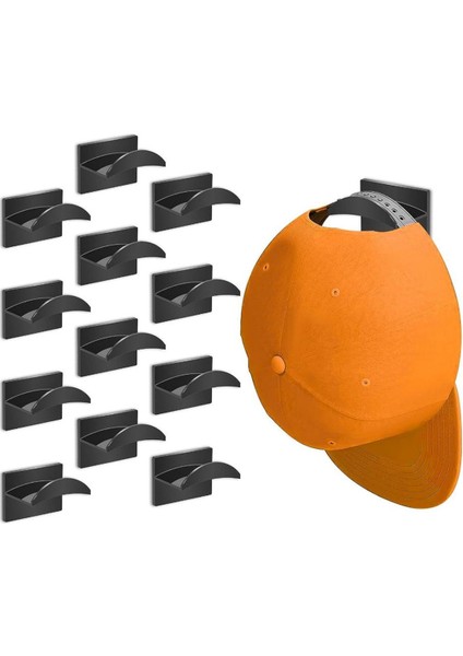 Duvar, Kapı, Dolap, Oda Dekorasyonu Için Duvara, Şapka Rafları Için 12 Adet Yapıştırıcı Şapka Kancaları (Yurt Dışından) fiyatları