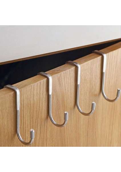 4pcs Çift Kanca Kapı Kanca Banyo Askısı Duş Havlu Şapka Organizatör Raf Şapka Kancaları Şapka Askı Askı Askıları (Yurt Dışından) fiyatları