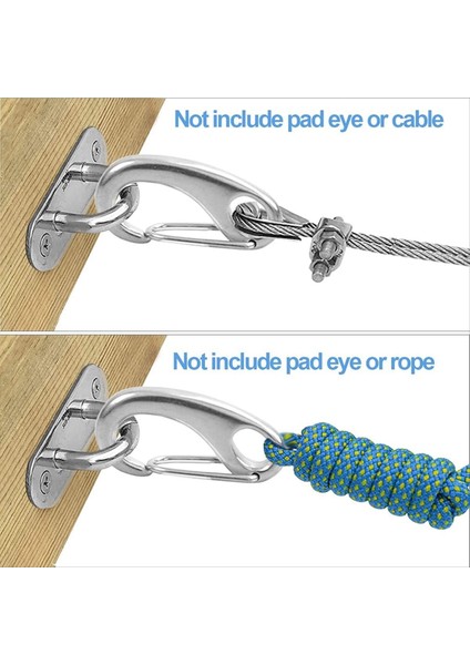 Paslanmaz Çelik Deniz Sınıfı Halat Konnektörü, Tel Halat Hızlı Serbest Bırak Toku, Bağlantı Tokası, Yay Tokası (Yurt Dışından) indirimleri