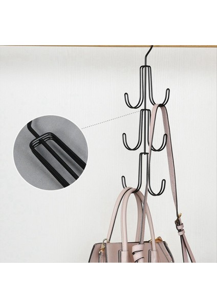 Beyaz Çanta Depolama Askı Metal Çim Tahta Kravat Tutucuyu Organize Etme ve Saklama Için (Yurt Dışından) indirimleri