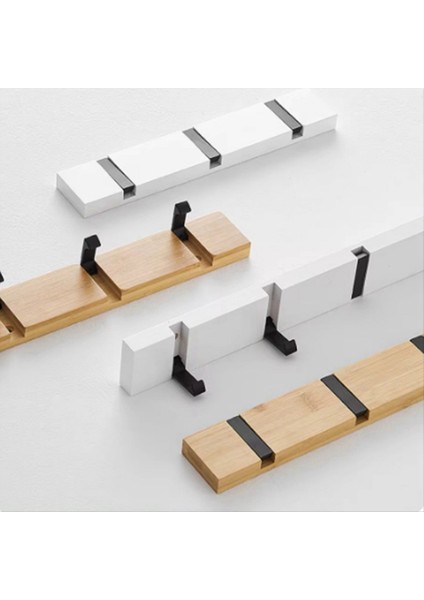 Görünmez Banyo Kancası Alüminyum Duvara Monte Kapı Anahtar Depolama Askı Havlu Tutucu E (Yurt Dışından) modelleri