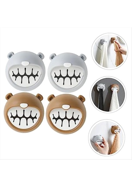 4pcs Havlu Kancaları Mutfak Havlu Havlu Tutucu Duvar Kancaları Havlular Için Banyo Aksesuarları Havlu Kancası Banyo Duvarı Için (Yurt Dışından) modelleri