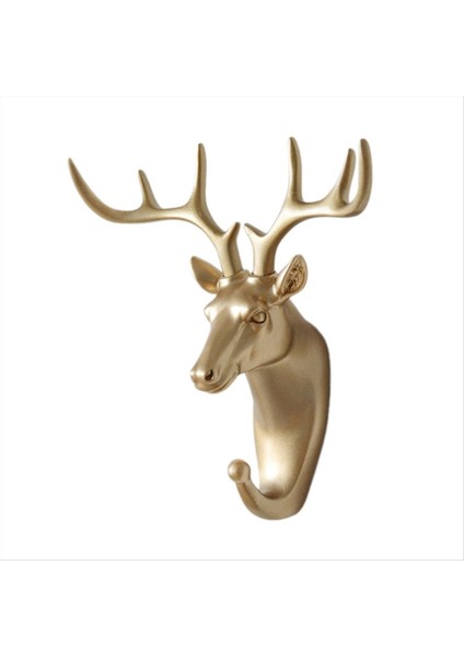 Duvara Monte Kancalar Hayvan Kafa Rafı Ceket Kapakları Duvar Askı At Fil Kancaları Dekoratif Dekor Banyo Aksesuarları A (Yurt Dışından)