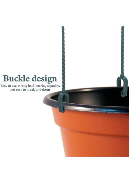 5 Adet Ekiciler Için Plastik Asılı Zincirler, 360 ° Dönebilir Asılı Sepet Kancaları Ekici Tutucu Çiçek Bitki Potu (Yeşil) (Yurt Dışından) fırsatları